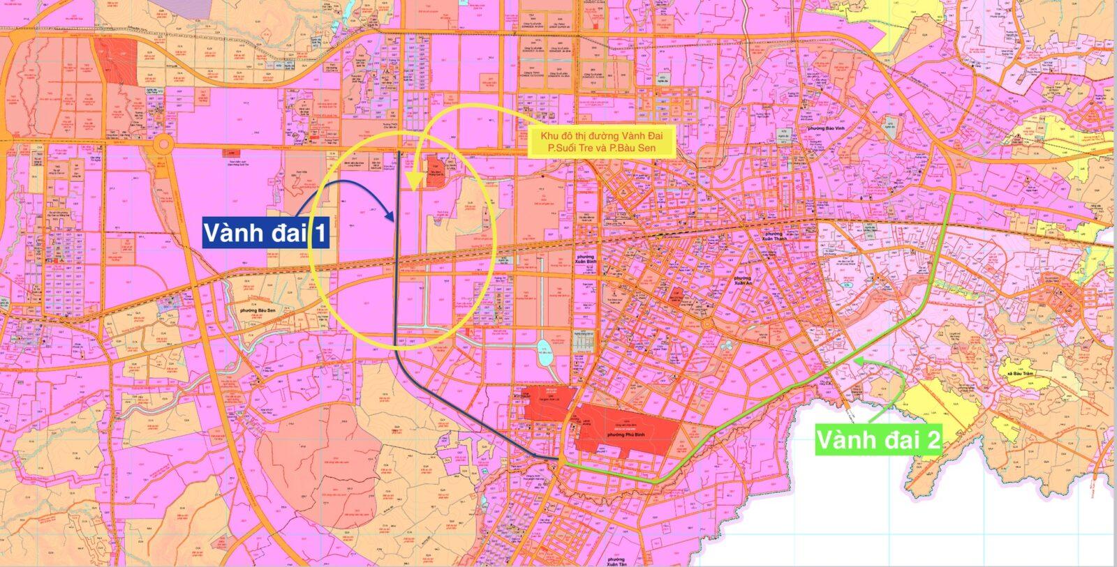 Tin tức: Dự án Vành đai 1 và Vành đai 2 thành phố Long Khánh
