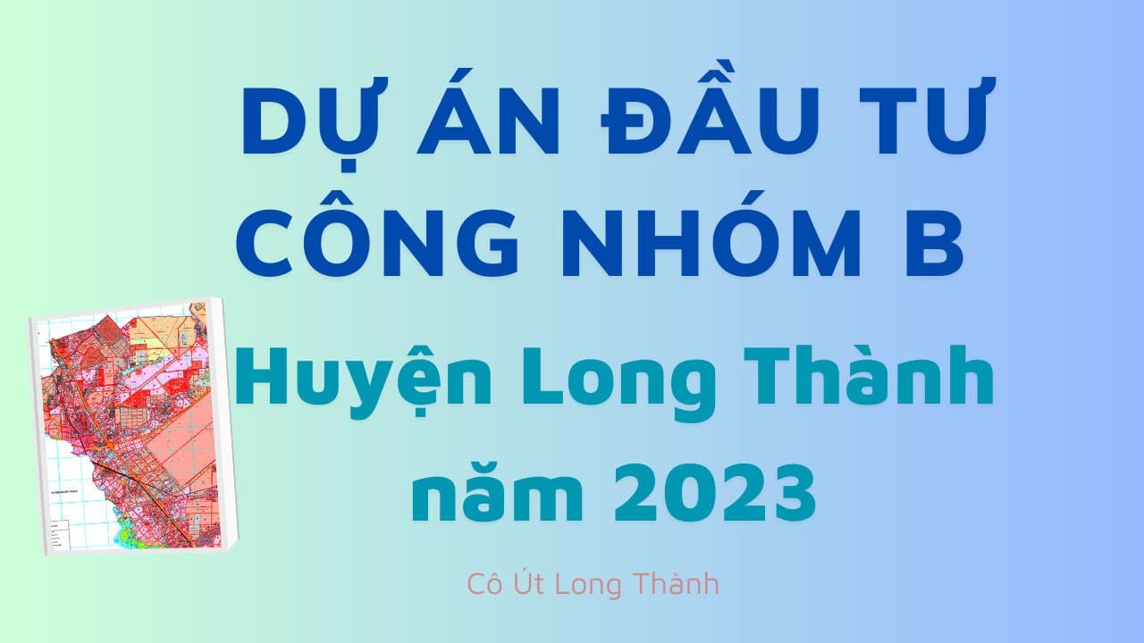 Tin tức: HAI TUYẾN GIAO THÔNG ĐẦU TƯ CÔNG NHÓM B TRÊN ĐỊA BÀN HUYỆN LONG THÀNH NĂM 2023.