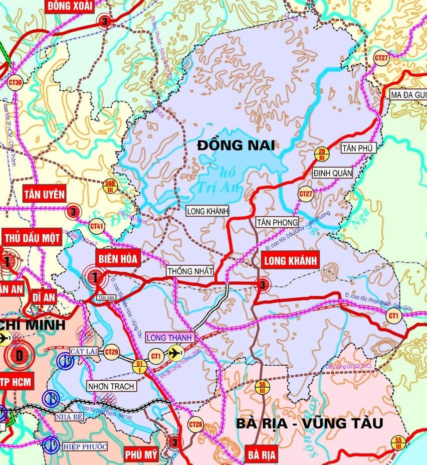 Tin tức: QUY HOẠCH ĐƯỜNG BỘ QUỐC GIA TRÊN ĐỊA BÀN TỈNH ĐỒNG NAI